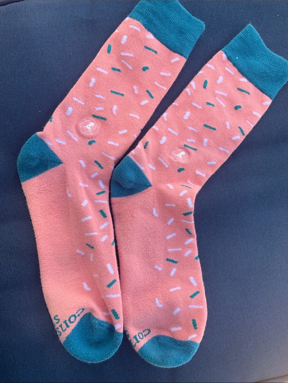 Conscious Step pink socks